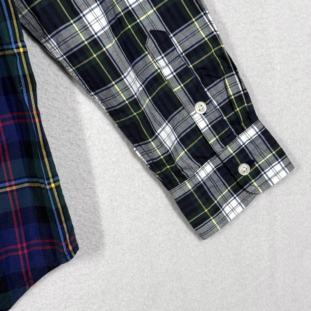 Polo Ralph Lauren Shirt Boys XL 18-20 Patchwork Plaid Fun Button Down Tartan NWT - Picture 8 of 12